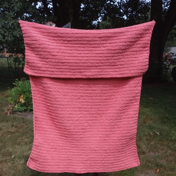 Handmade Crochet Blanket - Picture 1 of 4